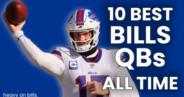 best bills qbs all time