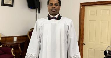 Jennings, a black pastor who was handcuffed while watering his neighbor's flowers, is to be allowed to proceed with his civil rights lawsuit against the 'racist' police who arrested him