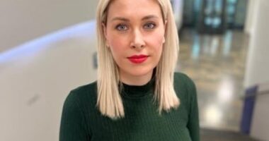 Mother-of-four Hayley Hanigan (pictured) was left stunned after she discovered a number of her parcels were being sold by an auctioneer after allegedly going missing with her courier