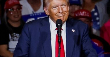 Donald Trump called his opponent Kamala Harris 'retarded' in an unhinged rant lashing out at Republican donors