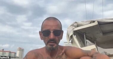 Joseph Malinowski, 54, nicknamed Lieutenant Dan after the famed 'Forrest Gump' character, has sparked fierce scrutiny from his fanbase after he very casually dropped the N-word while livestreaming on Kick.com