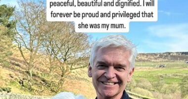 Phillip Schofield has confirmed the death of his mother Pat, weeks after returning to mainstream television with a new Channel 5 show