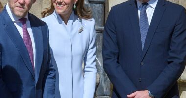 Mike Tindall has revealed that the British public would be 'blown away' if they knew what the Prince and Princess of Wales were like behind closed doors. The trio pictured in 2019