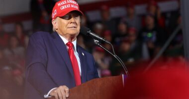 2024 presidential election live: Donald Trump rips into his 'stupid' campaign staff for blunder during rally