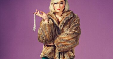 Pictured: Sophie Turner as Joan Hannington in the new ITV drama about the jewel thief