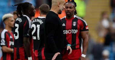 Fulham winger Adama Traore revealed what Manchester City boss Pep Guardiola said to him