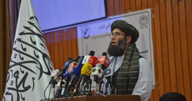Afghan women cannot ‘hear each other’ while praying in Taliban’s new curb on women’s voices