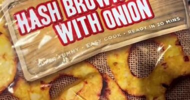 These hash brown rings with onion have shoppers excited at Aldi