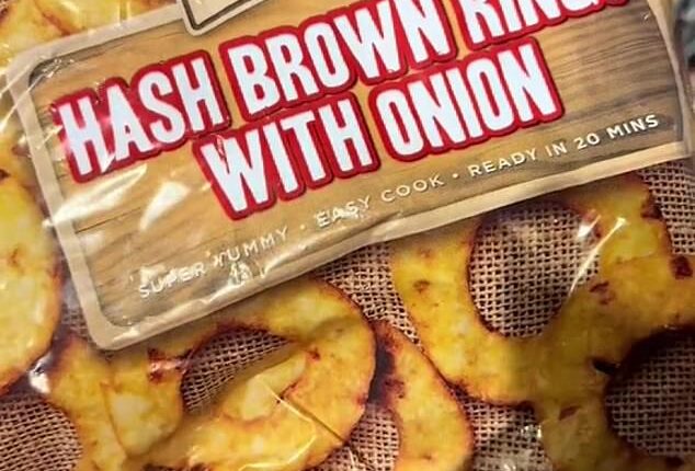 These hash brown rings with onion have shoppers excited at Aldi