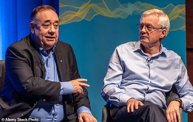 Alex Salmond and David Davis became close friends after both entered Parliament in 1987
