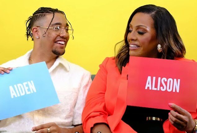 Alison Hammond has revealed that her 19-year-old son Aidan is great at giving her relationship advice