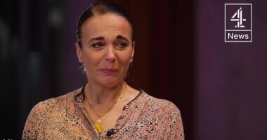 Amanda Abbington has revealed she is feeling 'very emotional' while dealing with the menopause as she opens up about the 'rollercoaster' experience