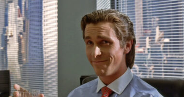 Christian Bale as Patrick Bateman in American Psycho