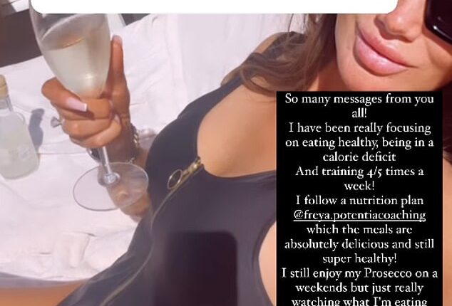 Amy Childs claims she has been subjected to online abuse from social media trolls after losing two stone in weight following the birth of her twins