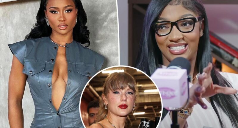 Angel Reese hits back at Taylor Swift fans blasting Kayla Nicole's podcast interview