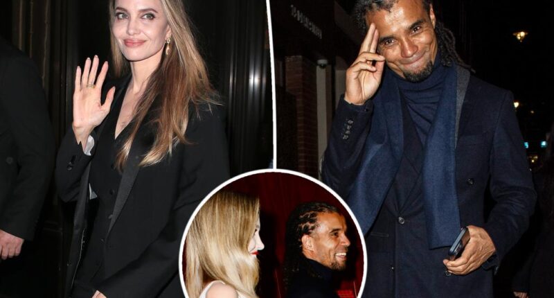 Angelina Jolie, 49, and rumored boyfriend Akala, 40, spend two nights together in her London hotel