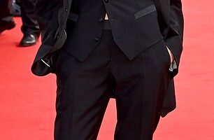 Angelina Jolie seemed to coordinate with her rumored boyfriend Akala at the London premiere of her new film Maria