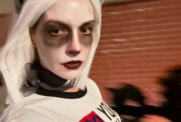 Anne Hathaway took to Instagram to share stunning selfies while looking unrecognizable in a blonde wig and eerie makeup