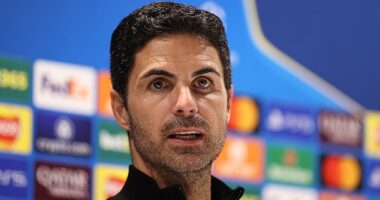 Mikel Arteta felt his players looked 'tired' in their 1-0 win against Shakhtar Donetsk