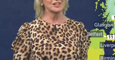 Presenter Carol Kirkwood addressed the concerns on the show this morning after anchor Naga Munchetty queried the figure
