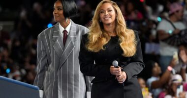 Beyoncé delivers emotive, joyful speech at Kamala Harris' Houston rally: 'I'm here as a mother'
