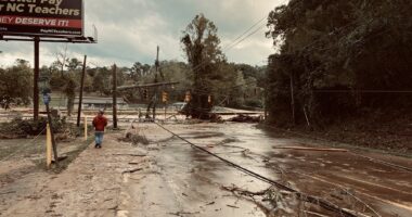 effects of hurricane Helene in NC