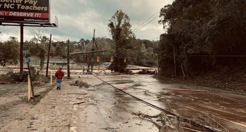 effects of hurricane Helene in NC