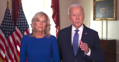 Joe and Jill Biden send message of hope to those impacted by Hurricane Helene