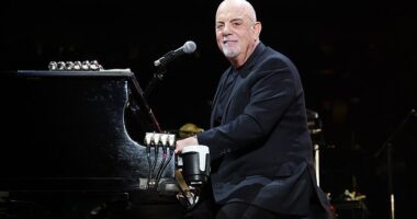 Billy Joel, 75, looked back at his blue collar beginnings as he seeks to sell a $49.9 million mansion on the Gold Coast of Long Island, New York, which he fantasized about living in when he was a child. Pictured last year in NYC