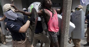 Charles M. Murrell III has testified that he was walking in the Back Bay area of Boston on July 2 in 2022 when members of the white supremacist group surrounded him and beat him up in a violent, racially motivated attack