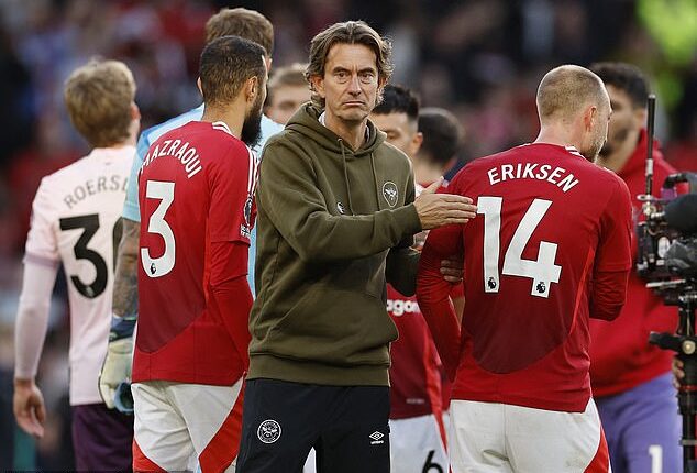 Brentford boss Thomas Frank has addressed his immediate future at the club after being linked with Man United