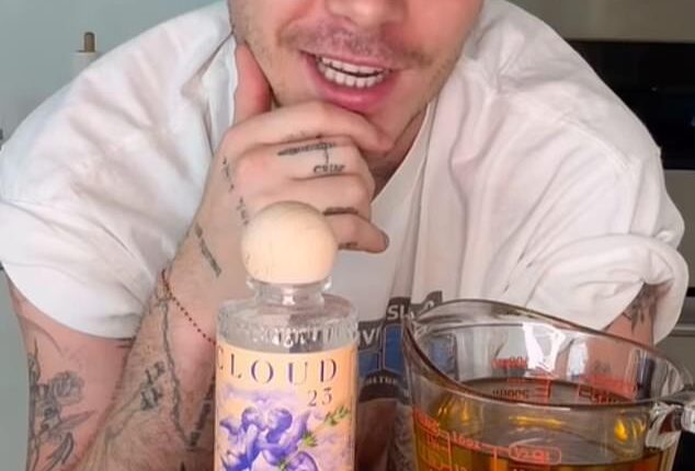 Brooklyn Beckham whipped up some garlic infused olive oil on Thursday as he revealed how fans can re-use a hot sauce bottle