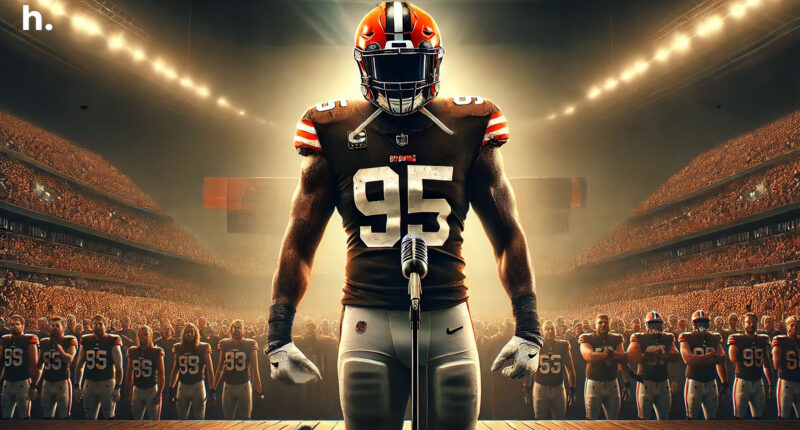 Browns DE Myles Garrett Gives 4-Word Response to Potential Trade