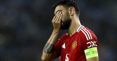 Bruno Fernandes admitted he hasn't matched his own expectations in front of goal