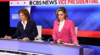 Pundits and commentators online were not all pleased with CBS News moderators' Norah O'Donnell (left) and Margaret Brennan (right) performances during Tuesday night's vice presidential debate