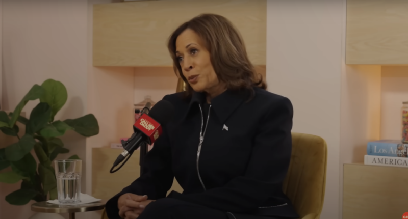 Vice President Kamala Harris on “Call Her Daddy”