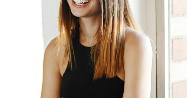 Melanie Perkins' DIY graphic design platform, Canva, is now valued at over $48.7 billion, an increase from its previous valuation of $39billion in April making it one of Australia's most valuable companies