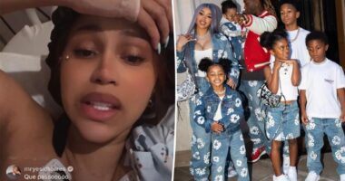 Cardi B slams prank caller who sent CPS to her home, reported her kids as in danger: 'I'm f--ked up'