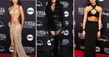 Cher, Zendaya, Dua Lipa & more Stars attend the 2024 Rock and Roll Hall of Fame Induction Ceremony