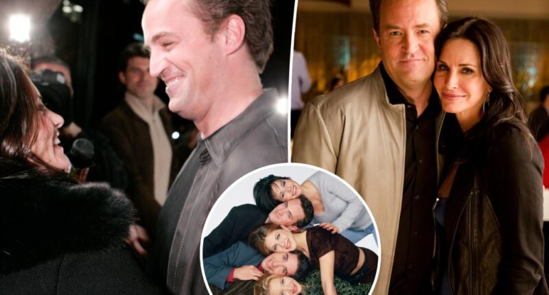 Courteney Cox honors 'Friends' co-star Matthew Perry 1 year after his death
