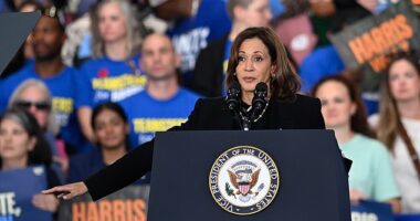Alarm bells are going off for Vice President Kamala Harris as Republicans show up in droves for early voting
