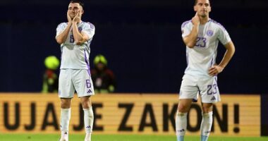 Scotland were left dejected as they fell to a 2-1 defeat against Croatia in the Nations League