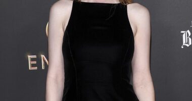 Dakota Fanning admitted that she is still blown away by the 'super-inappropriate' questions that she was asked as a child star; seen last month