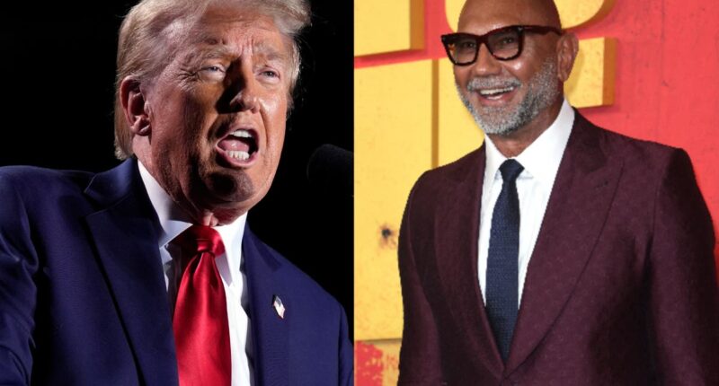 Dave Bautista called ‘a better person in every way’ after Trump’ and the Undertaker’s ‘embarrassing’ dig