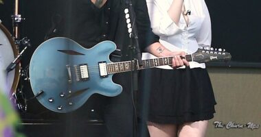 On Wednesday, Dave Grohl's eldest child - Violet Maye Grohl - shared her first Instagram post since he announced his secret baby scandal last month (pictured in 2023)