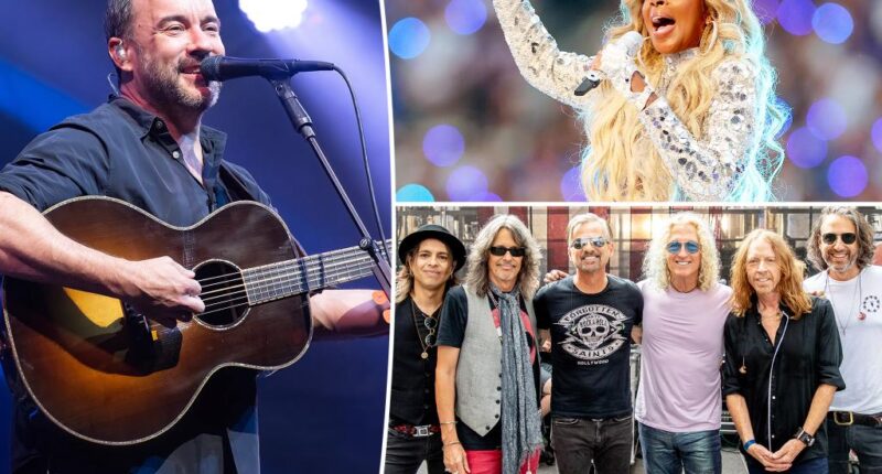 Dave Matthews Band, Mary J. Blige, Foreigner whip fans into a frenzy ahead of RHOF induction