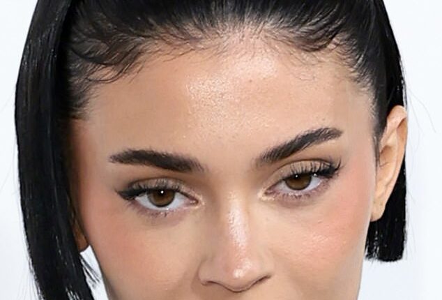 Kylie Jenner debuted a bold new look while attending the 2024 CFDA Awards at the American Museum of Natural History in New York City on Monday