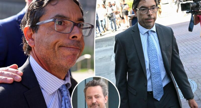 Doctor who helped supply Matthew Perry ketamine pleads guilty to drug charge