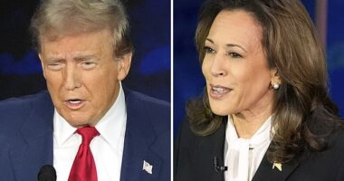 Former President Donald Trump has his biggest lead yet over Vice President Kamala Harris in our DailyMail.com/J.L. Partners election model, which is updated twice a week