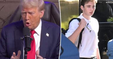 Donald Trump says son Barron, 18, has never had a girlfriend